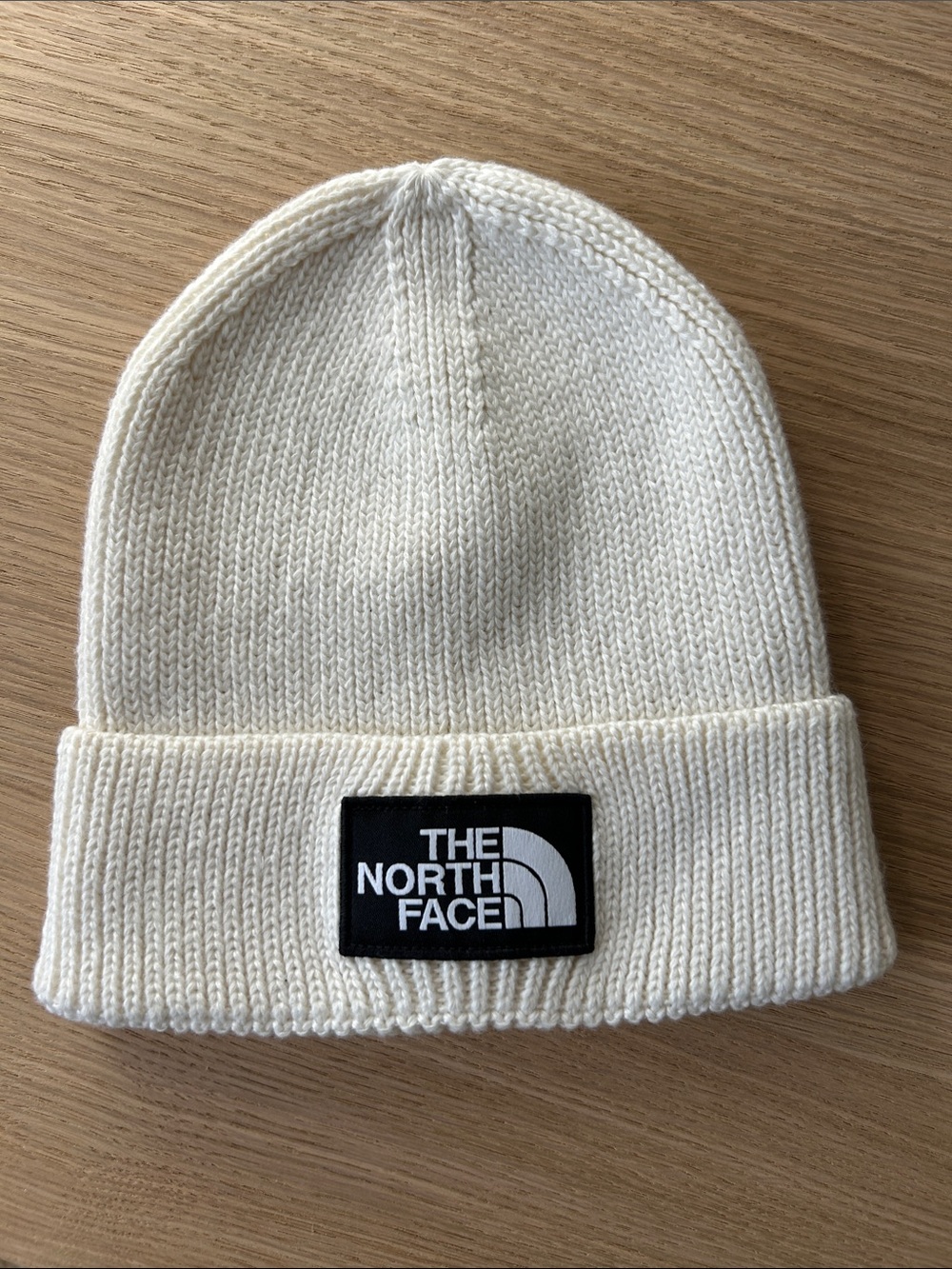 The North Face Logo Box Cuffed Beanie